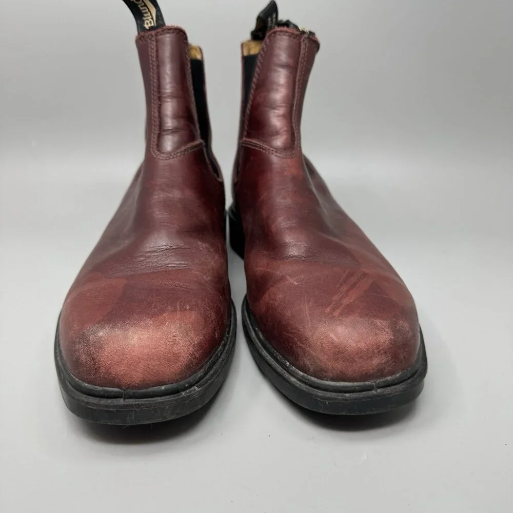 Blundstone #1440 Chelsea Boots Ankle Redwood Men’s 8.5 US Elastic V Cut